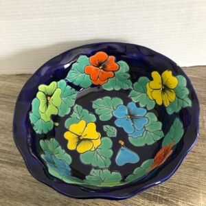 Mexican Talavera Serving Bowl